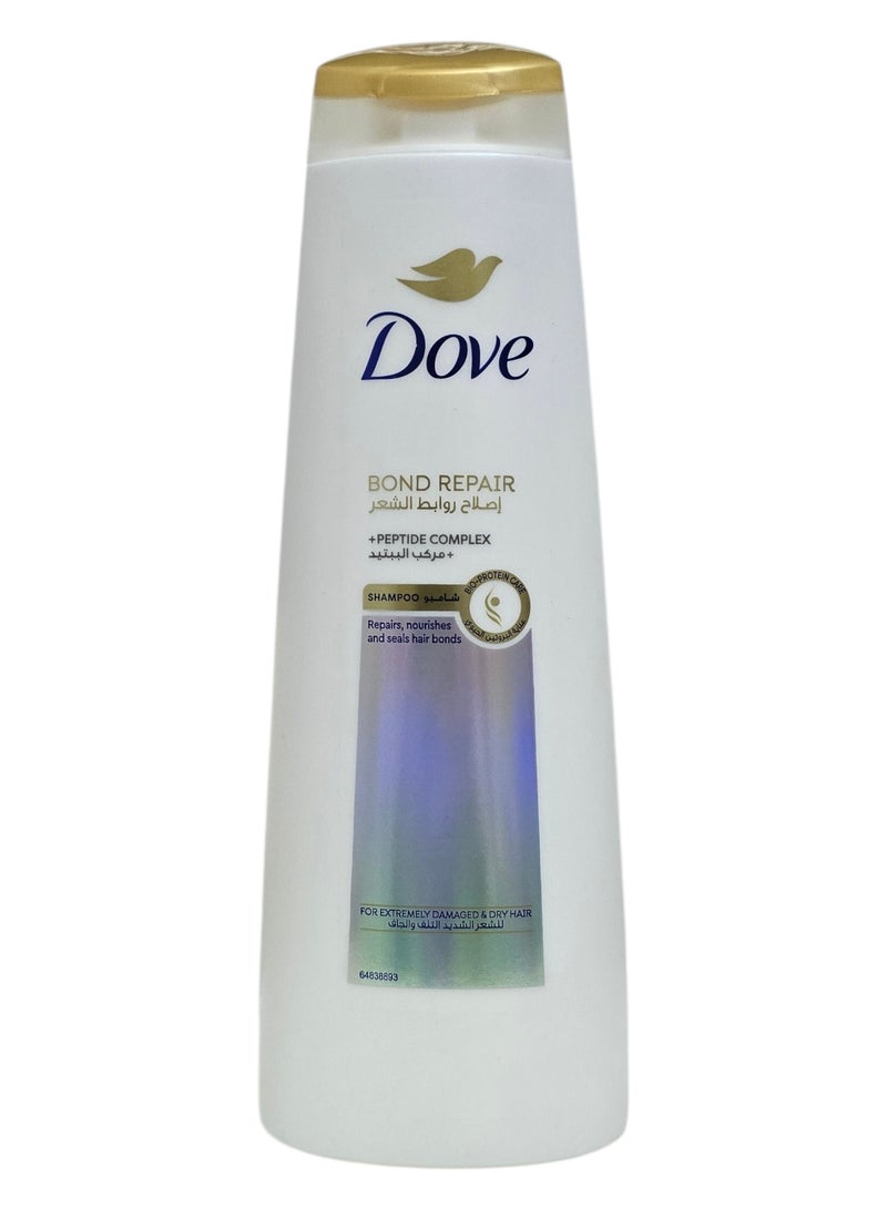 دوف شامبو لإصلاح روابط الشعر + مركب الببتيد 400 مل - Image 1